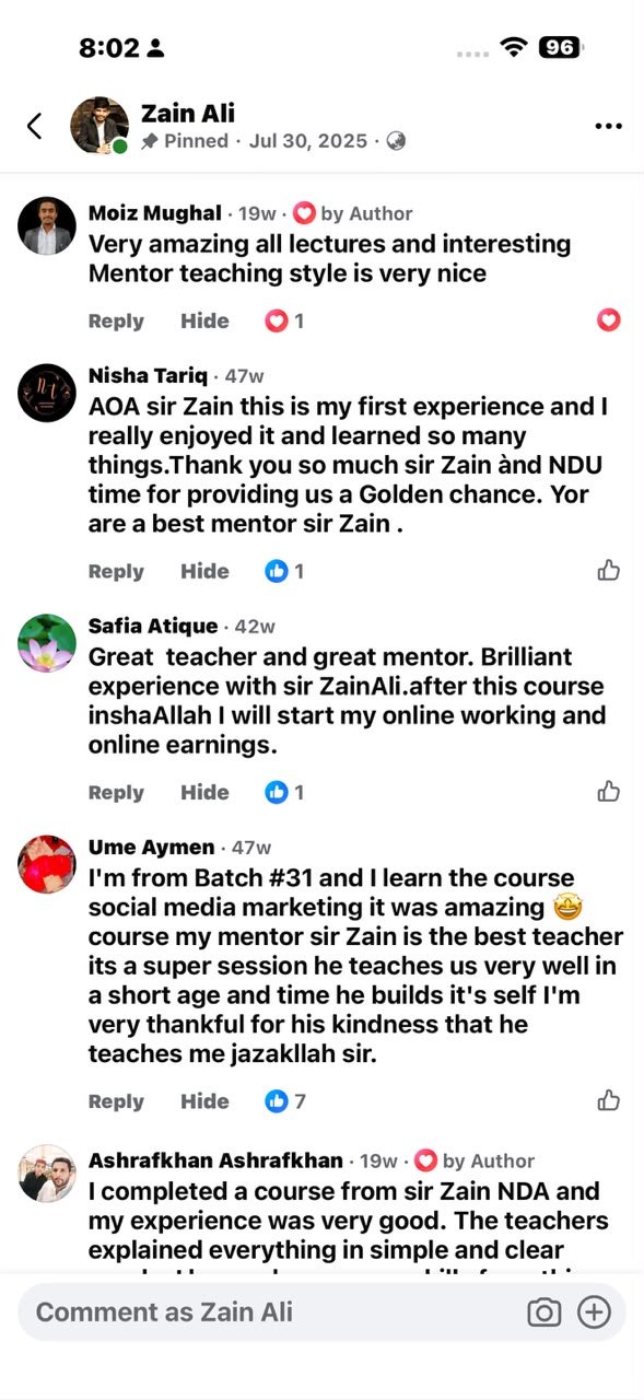 Student feedback