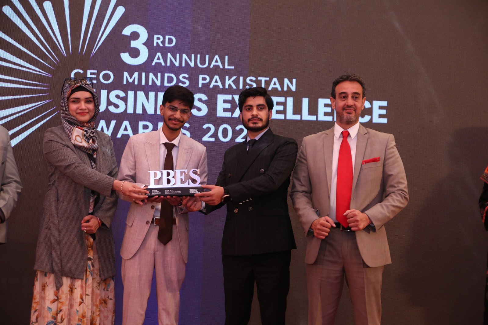 Award event photo