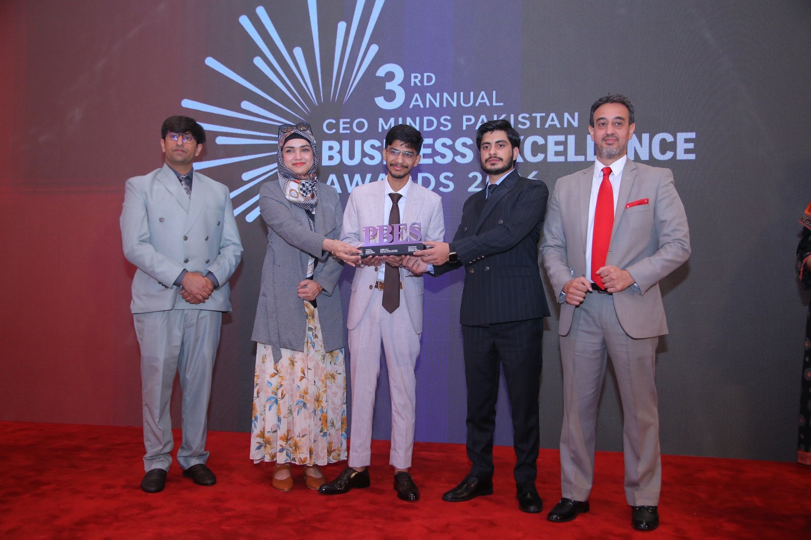 Award event photo
